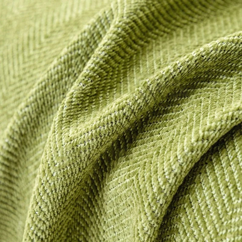 Herringbone Chenille Sofa Cover