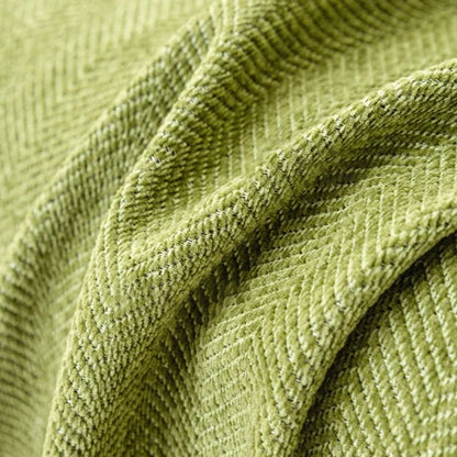 Herringbone Chenille Sofa Cover