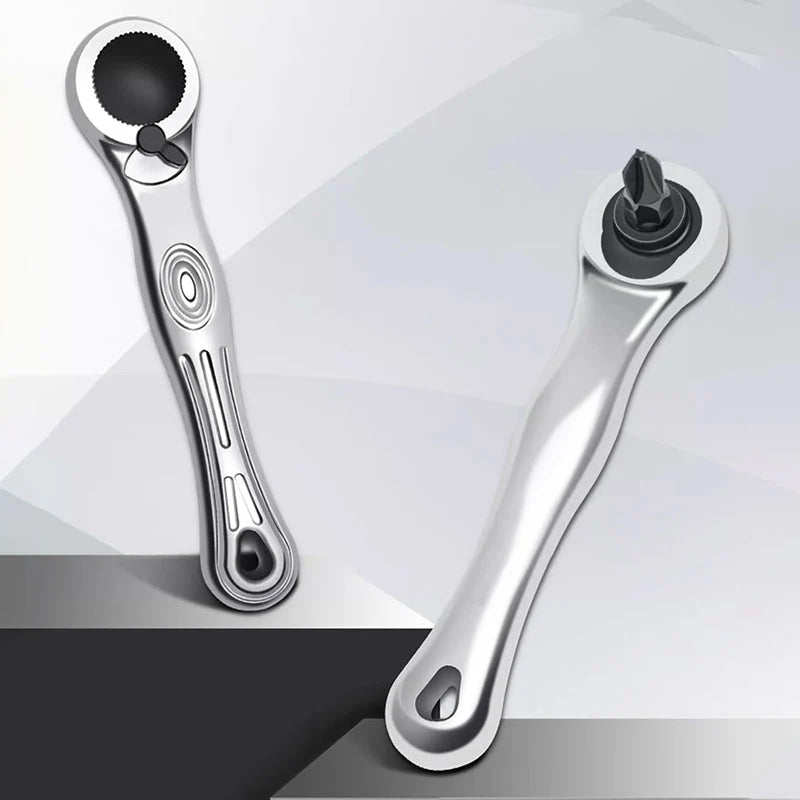 Mini Ratchet Wrench and Screwdriver Set