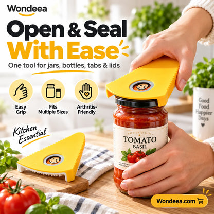 Multifunctional Jar and Bottle Opener