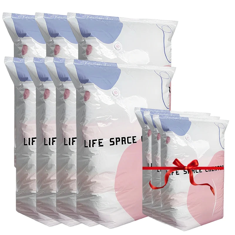 No-Pump Vacuum Storage Bags