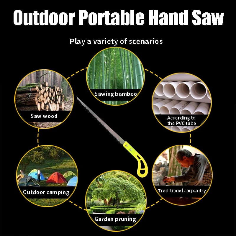Curved Blade Gardening Handsaw