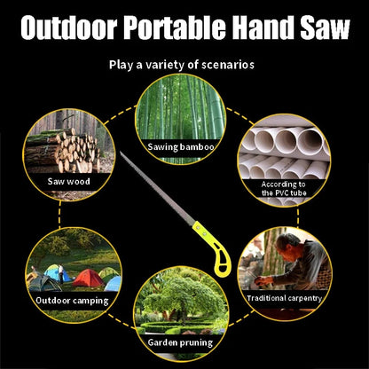 Curved Blade Gardening Handsaw