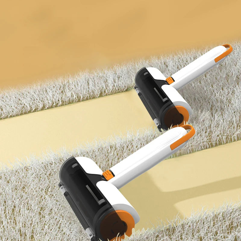 Pet Hair Removal Roller with Collection Compartment