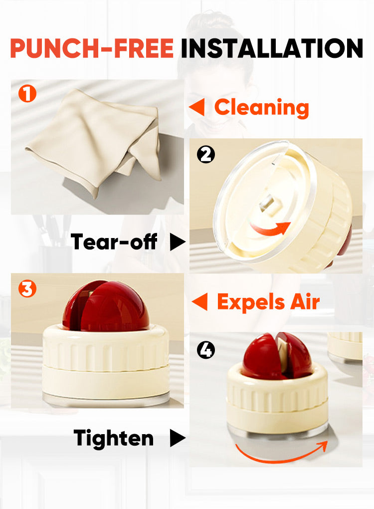 Mini Knife Sharpener with Suction Base