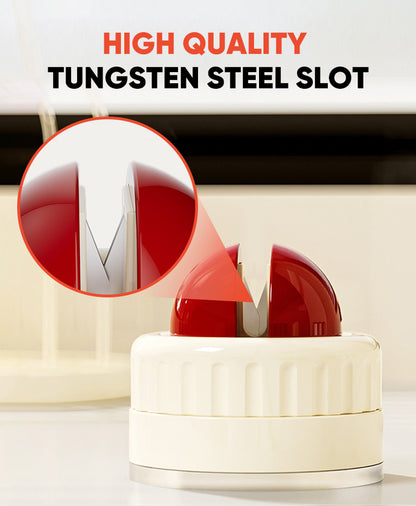 Mini Knife Sharpener with Suction Base