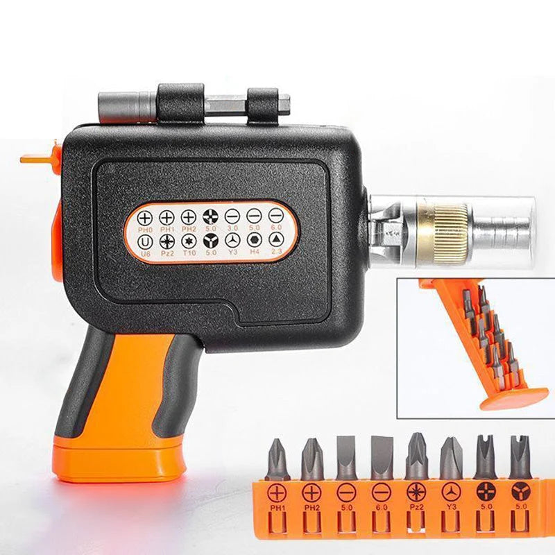 Magnetic Ratchet Screwdriver Set