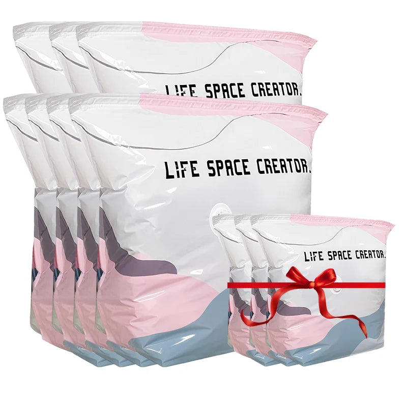 No-Pump Vacuum Storage Bags