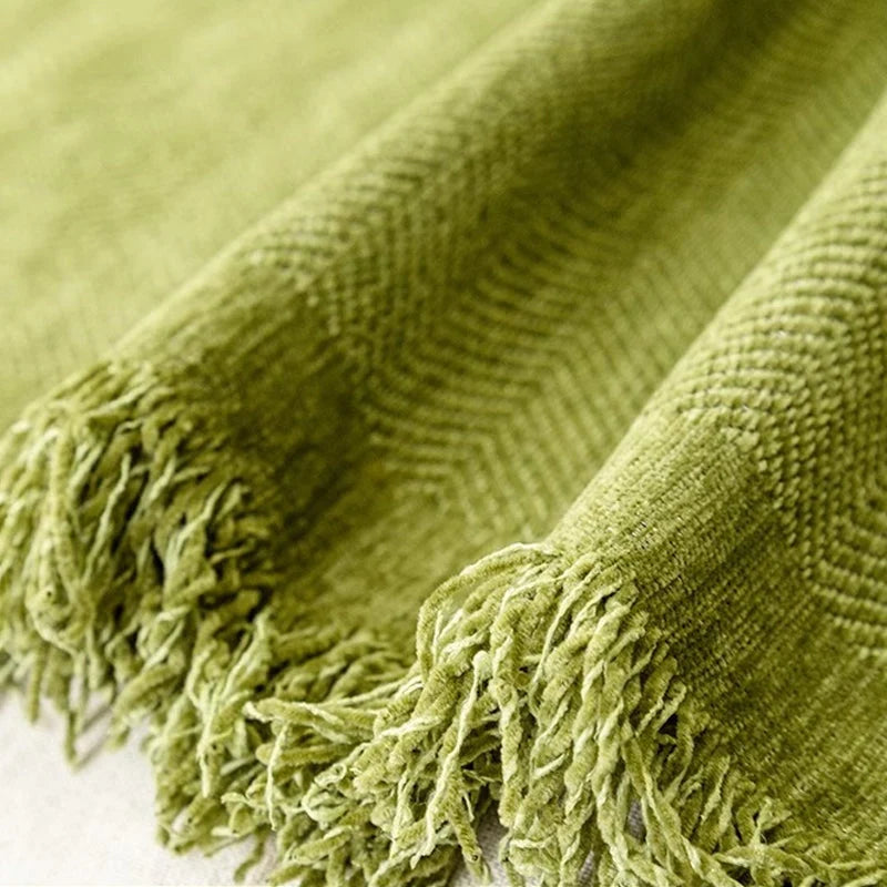 Herringbone Chenille Sofa Cover