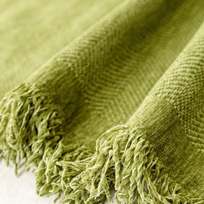 Herringbone Chenille Sofa Cover