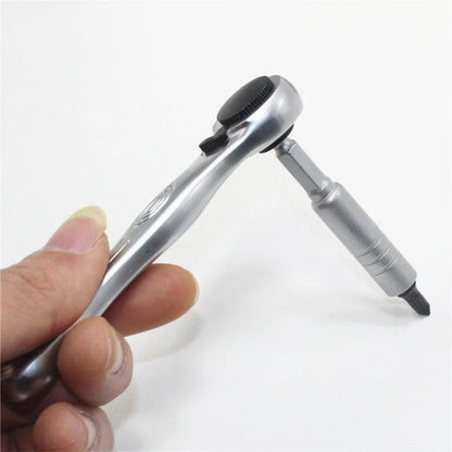Mini Ratchet Wrench and Screwdriver Set