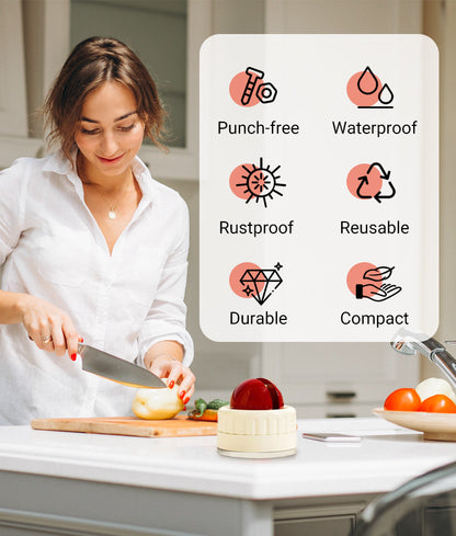 Mini Knife Sharpener with Suction Base