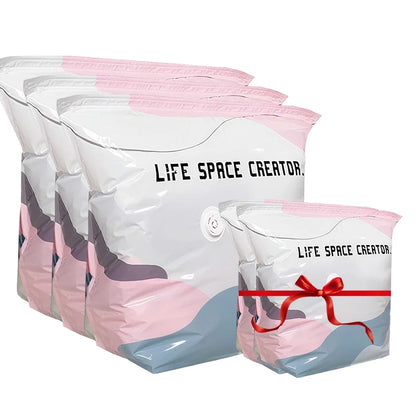 No-Pump Vacuum Storage Bags