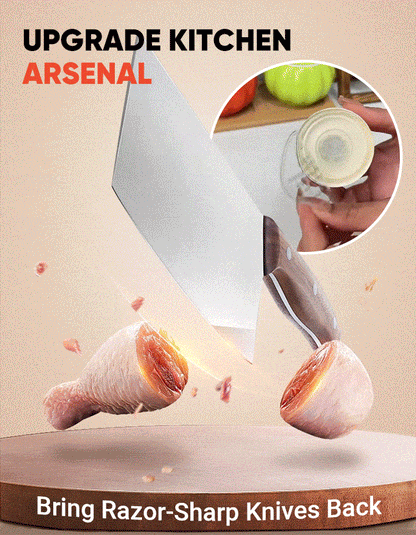 Mini Knife Sharpener with Suction Base