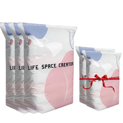No-Pump Vacuum Storage Bags